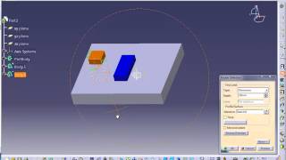 CATIA V5 4 Boolean operations in Catia [upl. by Led]