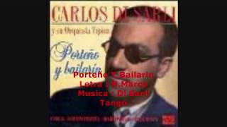 CARLOS DI SARLI  MARIO POMAR  PORTEÑO Y BAILARIN  TANGO  1945 [upl. by Mervin]