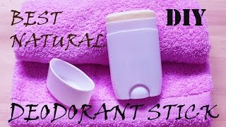 DIY How to make quotNATURAL DEODORANTquot [upl. by Namwob460]