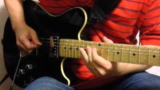 I practiced the solo of Rodeo Drive Crusaders Barry Finnerty [upl. by Iliam]