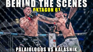 Έπαιξα αγώνα με σπασμένο χέρι Palaiologos vs Kalasnik Vlog  Oktagon 61 [upl. by Branham325]