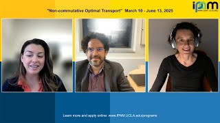 Noncommutative Optimal Transport  Spring 2025  IPAM at UCLA [upl. by Jehiah]