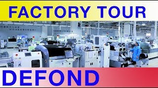 Factory Tours of Shenzhen  Defond [upl. by Annoya]