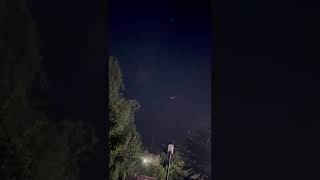 Meteorit deșeu cosmic sau OZN deasupra Banatului Duminica seara [upl. by Aroel]