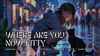 Where Are You Now Kitty 🐱 Relaxing japanese style city pop ◾ lofi hip hop beats ◾ chill vibes [upl. by Matilda]