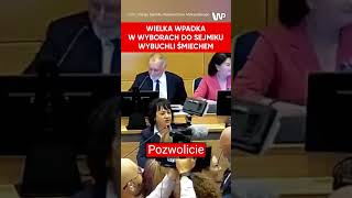 Nie wytrzymali ze śmiechu Wybory w Sejmiku małopolskim [upl. by Oralle956]