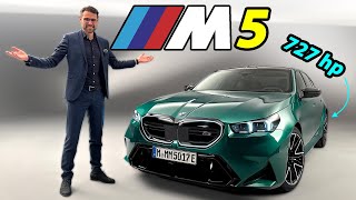 allnew BMW M5 REVEAL REVIEW  hot or not [upl. by Ulrick66]