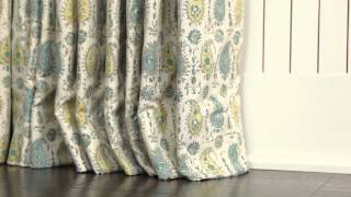 How To Puddle Curtains  Southern Living [upl. by Lesig]