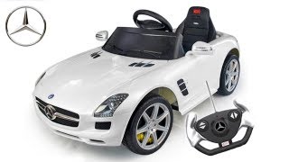 Kids Ride On Mercedes SLS AMG 6v Car amp Remote [upl. by Nevear]