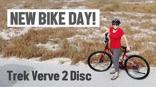 New Bike Day Review of 2021 Trek Verve 2 Disc Lowstep [upl. by Suidaht]