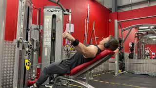 Shoulder Exercise  Cuffed Dual Cable Lateral Raise [upl. by Weed326]