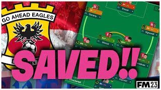 THIS 343 SAVED MY JOB  Eagles is back EP33 FM23 [upl. by Ahsimed376]