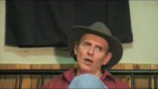 Ron Hynes Interview at the 2009 Kerrville Folk Festival [upl. by Ylirama]