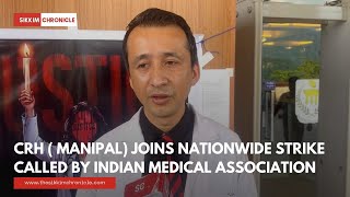 CRH  Manipal joins nationwide strike called by Indian Medical Association  IMA [upl. by Waly]