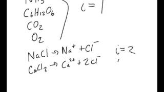 Finding the Vant Hoff factor [upl. by Yrahcaz363]