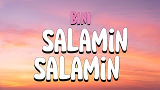 BINI  Salamin Salamin Lyrics [upl. by Atsirc]