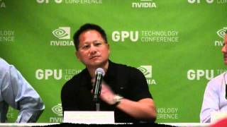 NVIDIA CEO JenHsen Huang talks about Tegra [upl. by Ciapha]