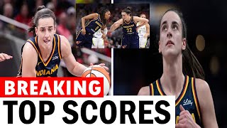 Caitlin clark scores most points by pg in single season makes wnba history [upl. by Beatrisa901]