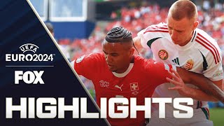 Hungary vs Switzerland Highlights  UEFA Euro 2024 [upl. by Ramon]