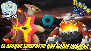 ¿Débil a Azumarill EL ATAQUE SORPRESA de TURTONATOR y HEATRAN en COPA FANTASÍA  GBL  Pokemon Go [upl. by Restivo416]