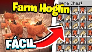 FARM DE HOGLIN FÁCIL  Minecraft 120 [upl. by Carmine]