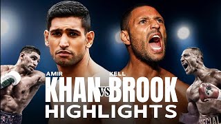 AMIR KHAN VS KELL BROOK HIGHLIGHTS  BOXING [upl. by Lazes]