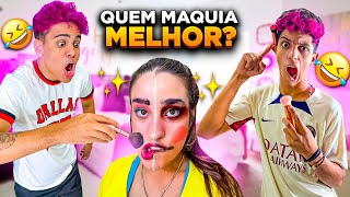 QUEM MAQUIAR MELHOR VENCE deu treta [upl. by O'Toole]