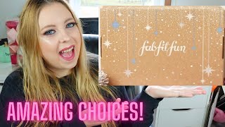 FABFITFUN WINTER BOX 2020 SPOILERS CUSTOMIZATION CHOICE 1 [upl. by Kyte]