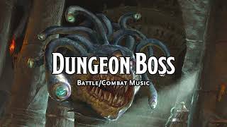 Dungeon Boss  DampDTTRPG BattleCombatFight Music  1 Hour [upl. by Ilrebmyk]