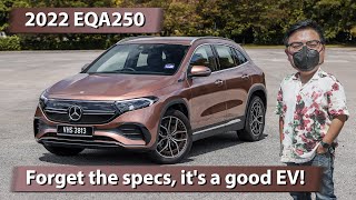 2022 MercedesBenz EQA250 Malaysian review  forget the specs its a really good EV [upl. by Nehttam]