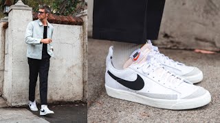 How to Style Nike Blazer Low  Outfit Ideas [upl. by Modestia683]