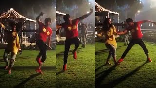 Sushant Singh Rajput Energetic Dance Practise in the sets of Raabta [upl. by Elvis13]