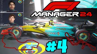 Primeras Mejoras Para El Coche F1 MANAGER 24 DGL Racing Capitulo 4 [upl. by Ladd]