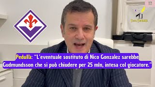 Alfredo Pedullà quotSe la Viola vendesse Nico Gonzalez lo sostituirebbe con Gudmundsson per 25 mlnquot [upl. by Hnahc946]