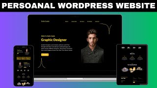 Sidee Loo Sameeyaa Personal Portfolio Website 2024 WordPress Elementor Tutorial  Somali [upl. by Dikmen104]