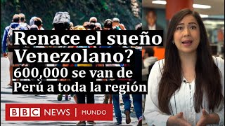 ¡VENEZUELA RENACE quot600000 salen del Perú antagónico a los venezolanosquot oscar alejandro  BBC Mundo [upl. by Namron]