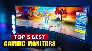 Top 5 BEST Gaming Monitors in 2024  Best Gaming Monitors gamingmonitors [upl. by Adnalay]