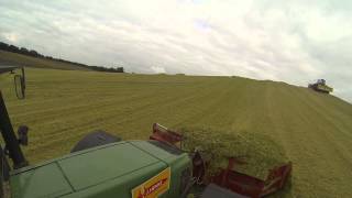 Mais schieben mit Fendt Favorit Vario 926 HD [upl. by Anirbac]