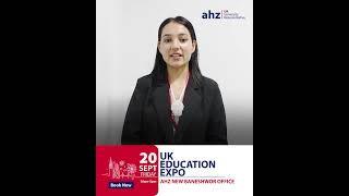 Incredible offer Get £6000 scholarships at the UK Education Expo  AHZ [upl. by Iris]