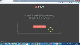 Tutorial uso de la herramienta Issuu [upl. by Celie]