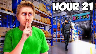 24 HOURS IN THE SLIMEATORY WAREHOUSE CHALLENGE [upl. by Nilram896]