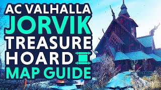 Jorvik Treasure Hoard Map Guide  Assassins Creed Valhalla Treasure AC Valhalla Treasure [upl. by Max]