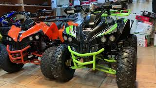 Unboxing Atv 125 cc Kxd ProS Lemon [upl. by Noir]