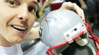 TOM BRADY TOUCHED THIS US Vlog [upl. by Souvaine]