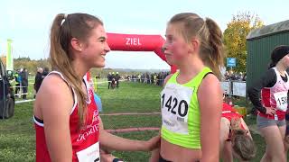 PforzheimCross 2022  Kira Weis unterstreicht ihre starke CrosslaufForm [upl. by Roberto460]