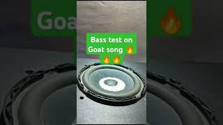 Bass test viral shorts goat song bass subwoofer [upl. by Olmsted756]