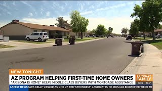 Arizona program helping middle class firsttime homebuyers [upl. by Terrag]