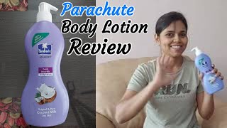 Parachute Advansed Coconut Milk Body Lotion Review  Parachute Body Lotion Review [upl. by Ynohtnanhoj]