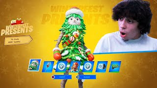 HOW TO CLAIM ALL WINTERFEST PRESENTS in FORTNITE [upl. by Aivatco]