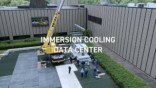 IMMERSION COOLING DATA CENTER [upl. by Kinchen]